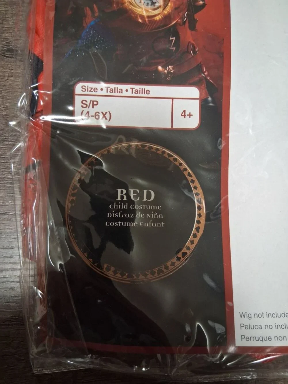 Disney Descendants: The Rise of Red Halloween Costume Cosplay Girls Size 4-6X - Picture 3 of 6